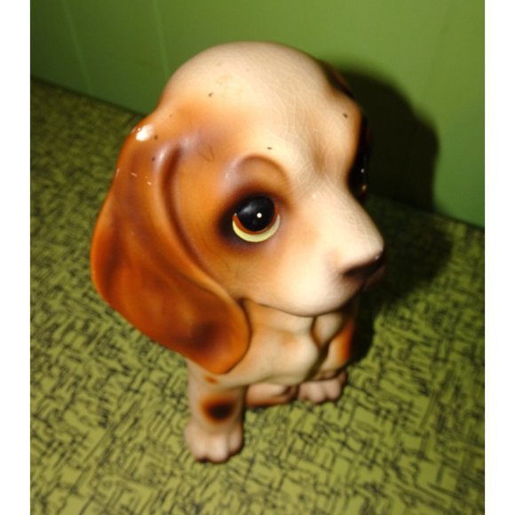 Vintage Ceramic Brinn's Beagle Dog Figurine mcm kitsch collectable 1960's - Picture 2 of 15